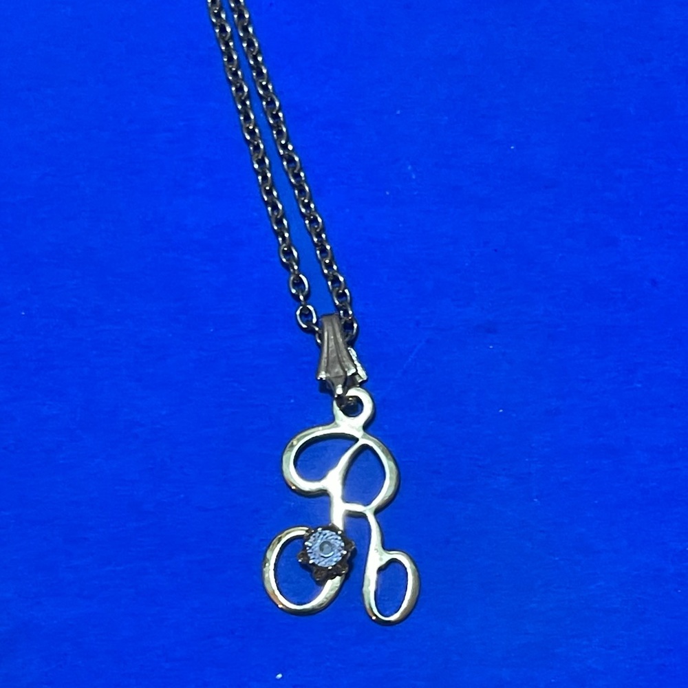 Merlite Necklace R Pendant with Diamond